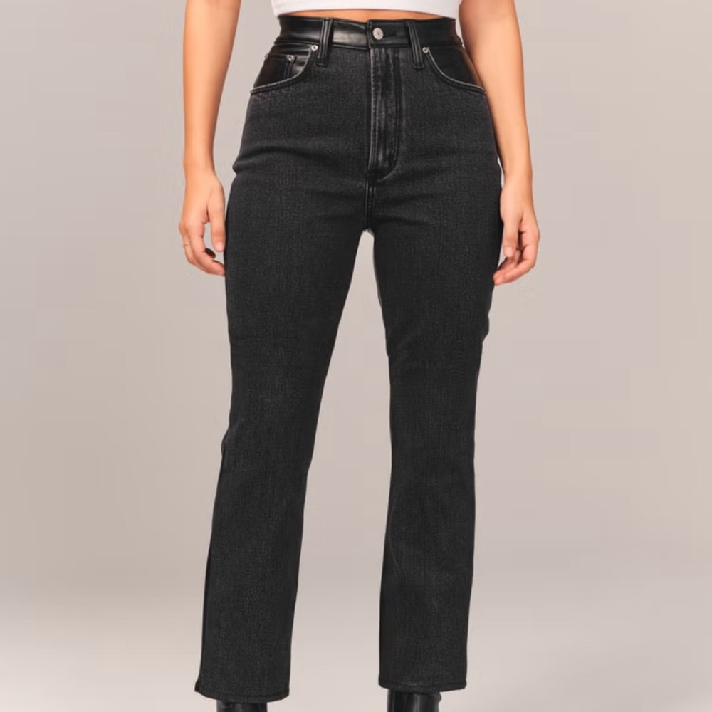 Abercrombie leather pants